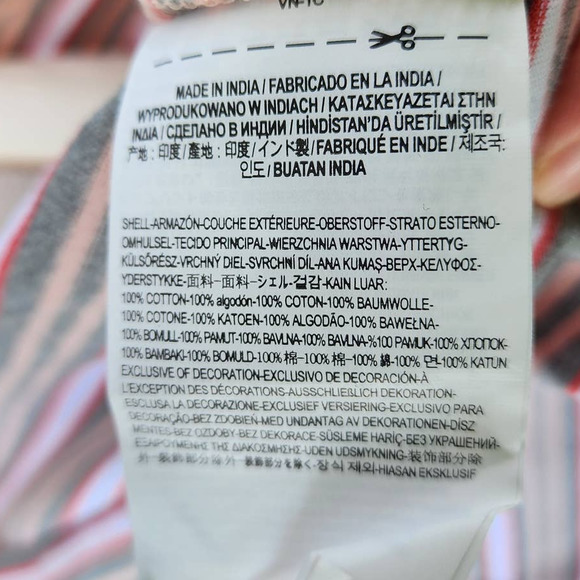 NWOT‎ Vans Striped T- Shirt Dress XS - Picture 9 of 9